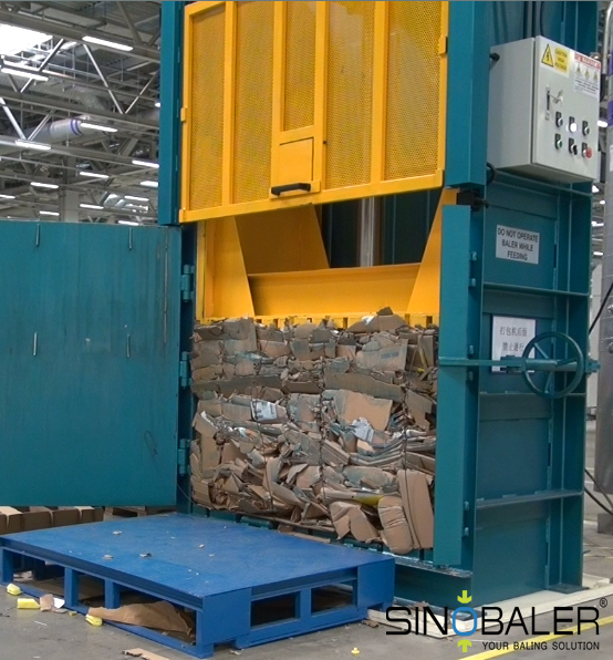 Cardboard Baler (eg. Mill Size Baler)